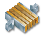 wood face glueing presses